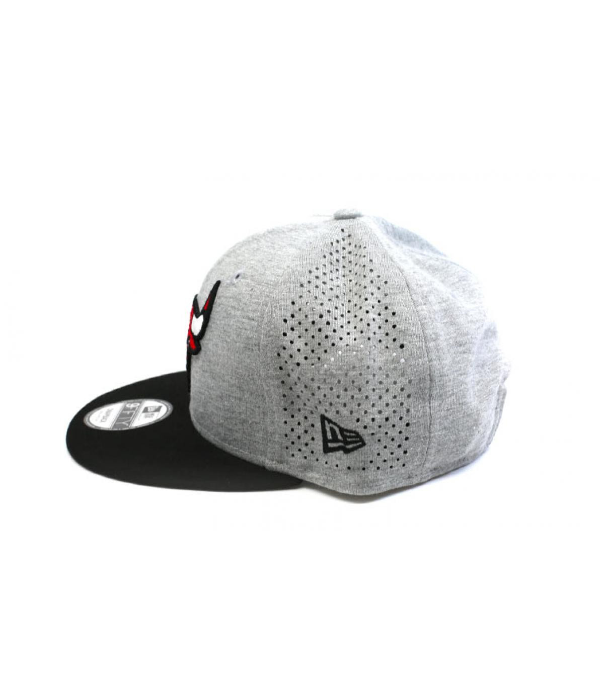 New Era snapback Bulls gris